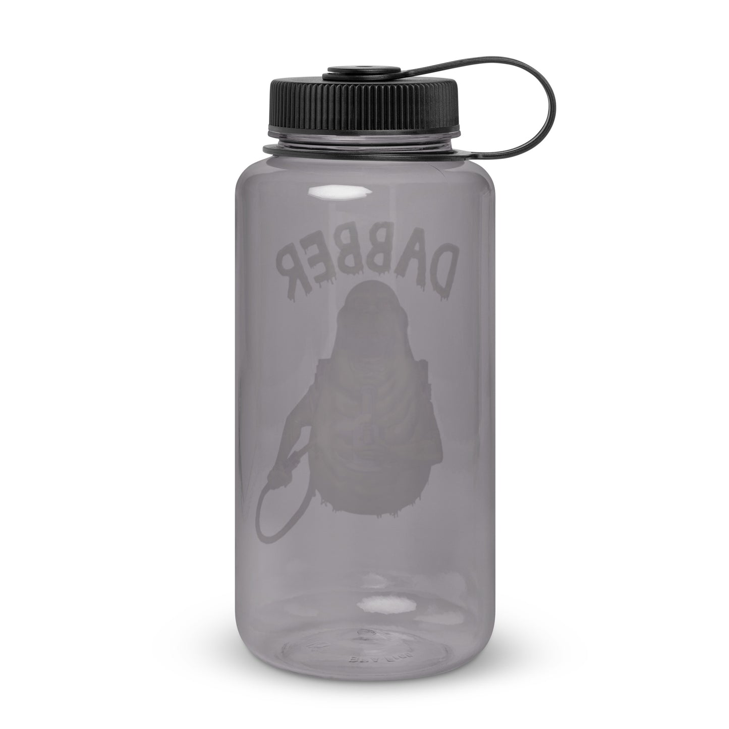 Wide mouth plastic water bottle