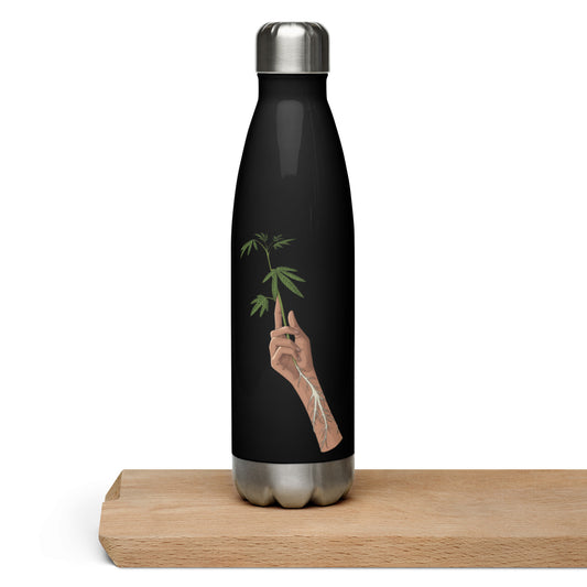 Stainless steel water bottle