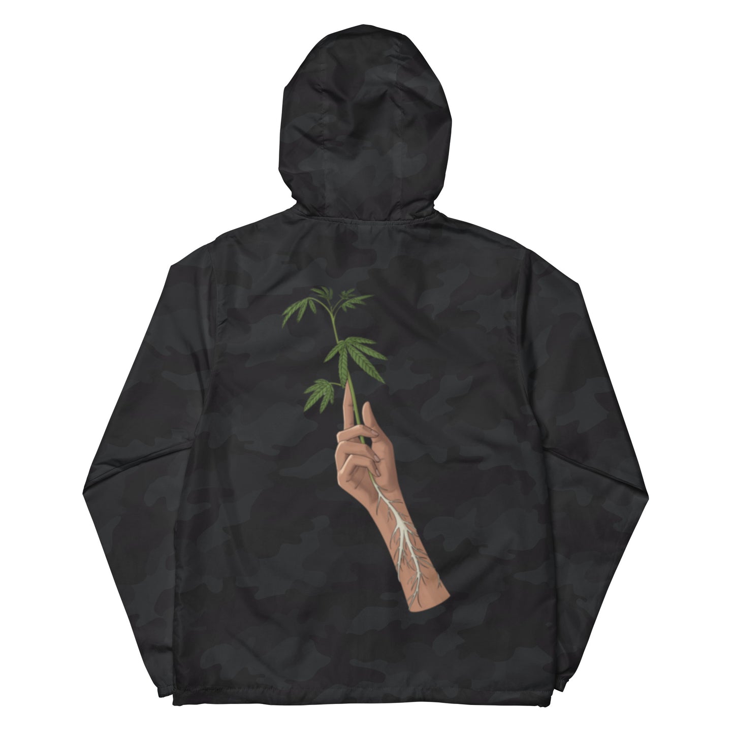 Unisex lightweight zip up windbreaker